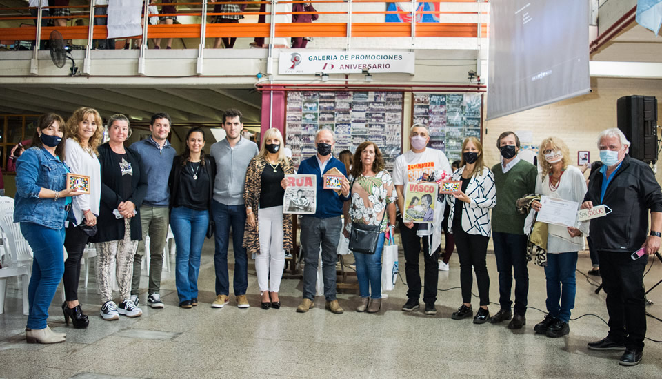 Concejales en el acto conmemorativo por el Día de la Memoria, por la verdad y la justicia realizado por el Colegio Superior Nº 50