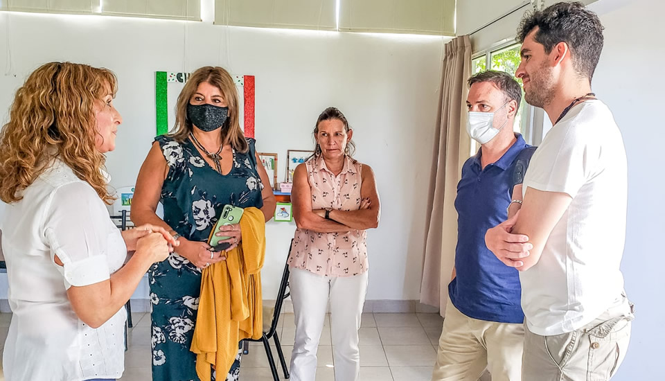 El senador Lisandro Enrico visitó Rufino y reafirmó su compromiso con las instituciones de la ciudad