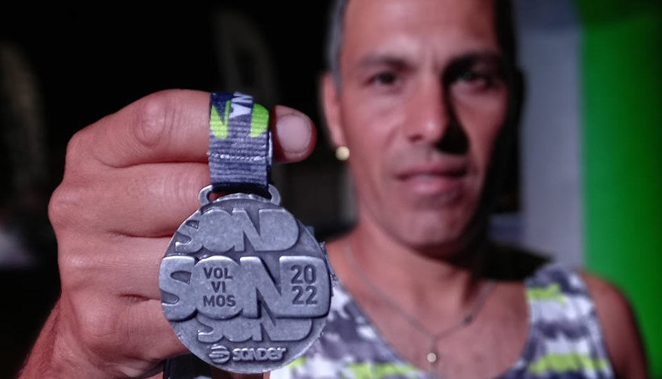 Un cuarto rufinense en la Maratón Nocturna Sonder 2022, Walter Marseu