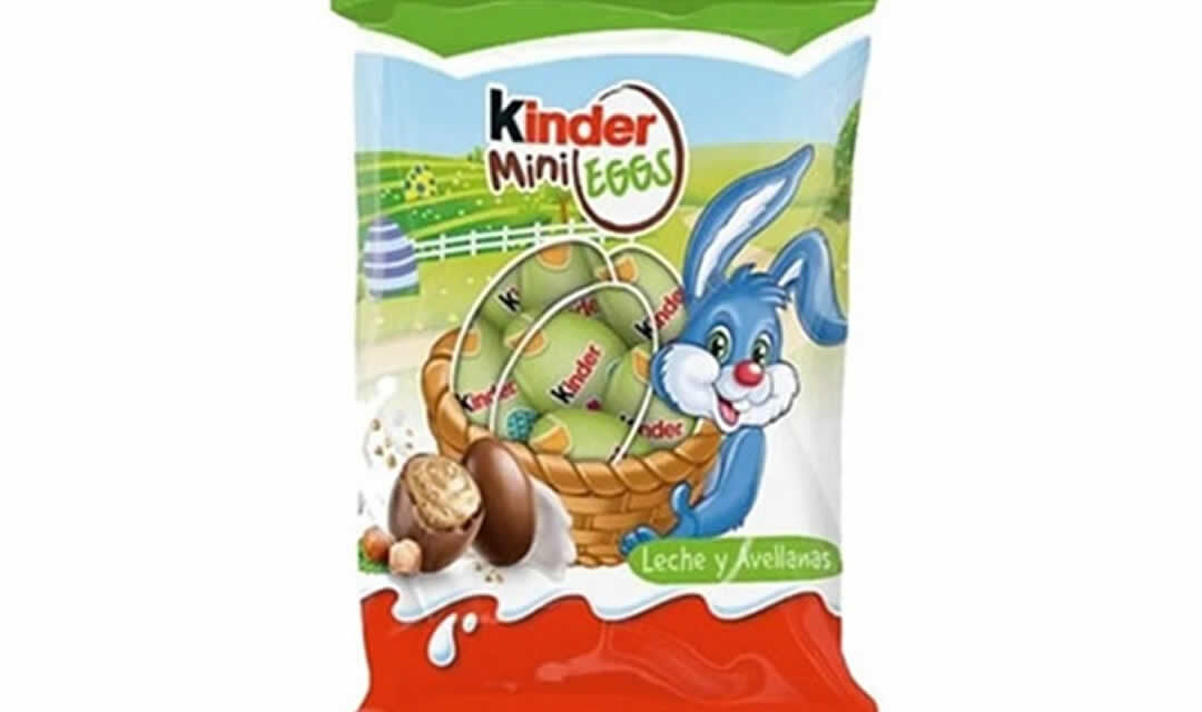 Alerta alimentaria por chocolates Mini Eggs de Kinder