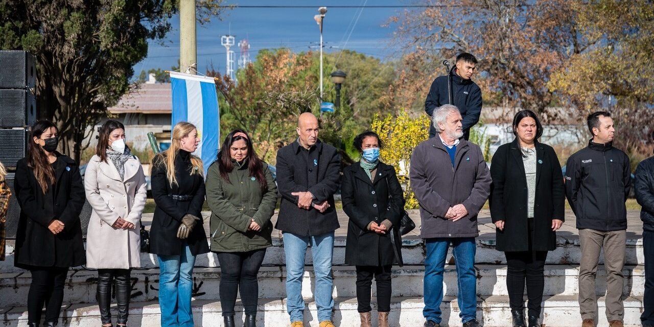 Acto oficial por el Día de la Patria en Rufino