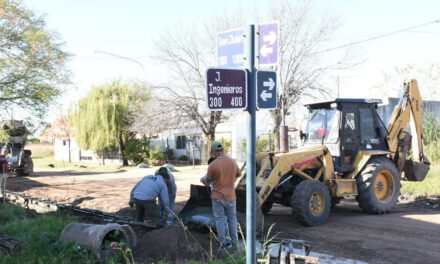 Continúan la ejecución de obras