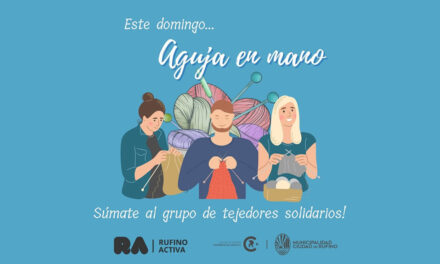 Sumate a tejer este domingo en Rufino Activa