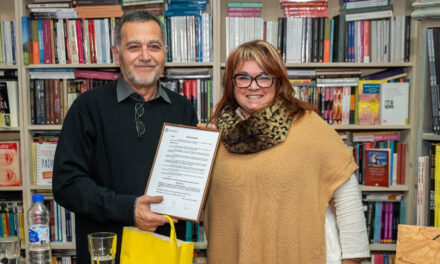 Presentación del Libro del periodista local Hugo Basso, “Contratapas”, de Editorial Verde Llanura