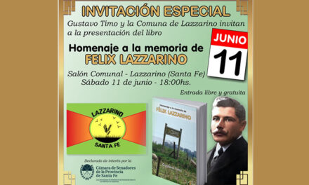 Presentación del libro sobre el fundador de Lazzarino