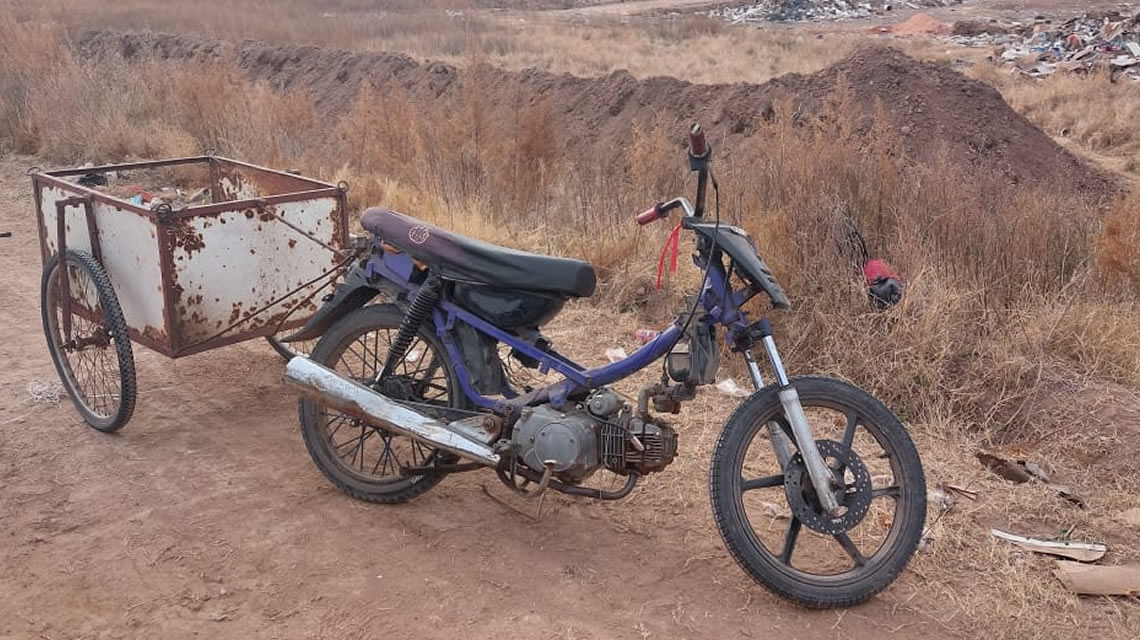 Circulaba en moto que tenía pedido de secuestro y su conductor fue demorado