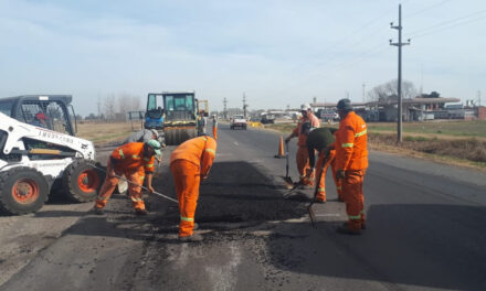 Arreglos finales de Ruta 33 en Firmat y zona