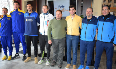 Presentación del Cuadrangular de Voley en Rufino