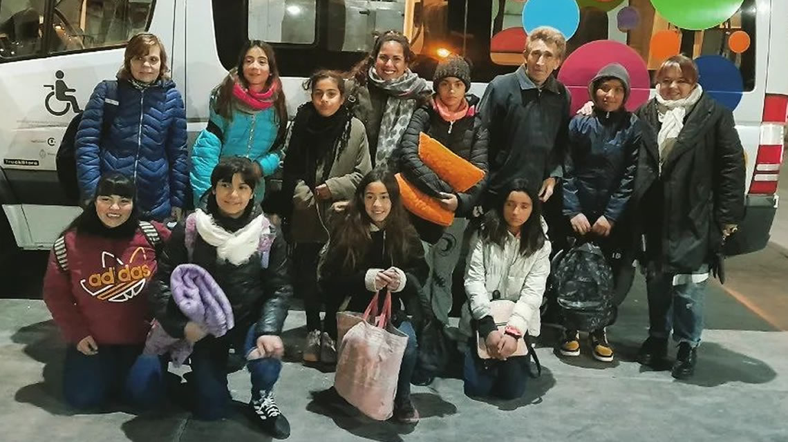 Chicos de 7mo grado de la Escuela San José visitaron el  Monumento a la Bandera y el acuario