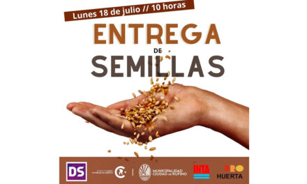 Entrega de semillas y charla