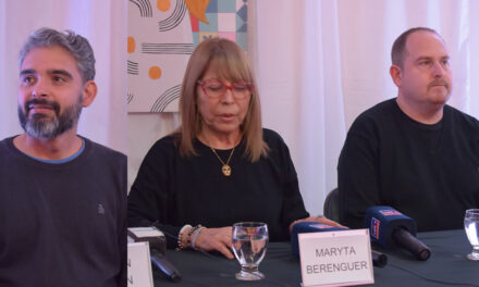 Maryta Berenguer, Martín Morón y Alejandro Gorenstein se presentaron en el Festival de Lectura