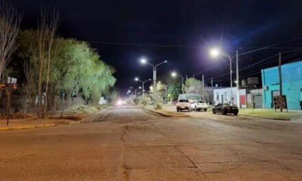 Nuevas luminarias led en barrio San Martín