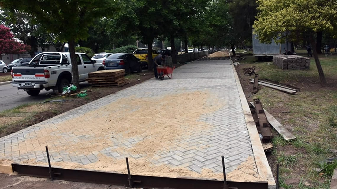 Obras municipales que se llevan adelante