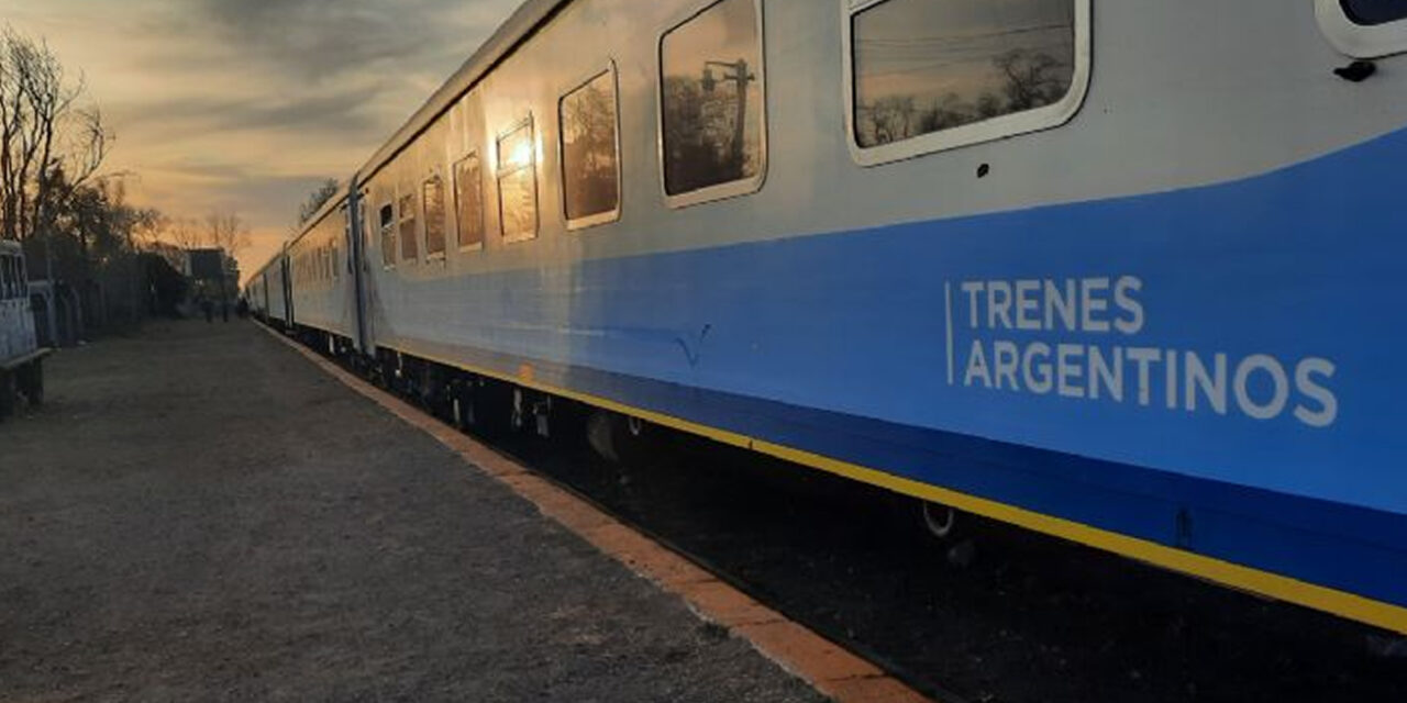 Vuelve el tren de pasajeros a Mendoza