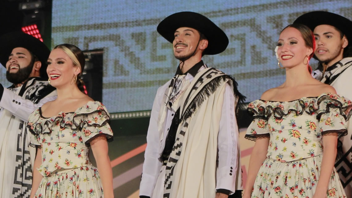 Agustín Dominguez integra el ballet oficial del Festival Nacional de Folklore de Cosquín