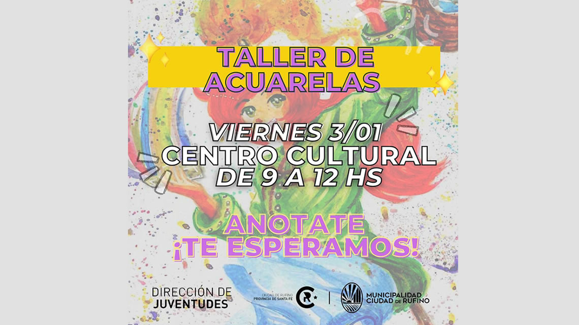 Taller de Acuarelas en verano