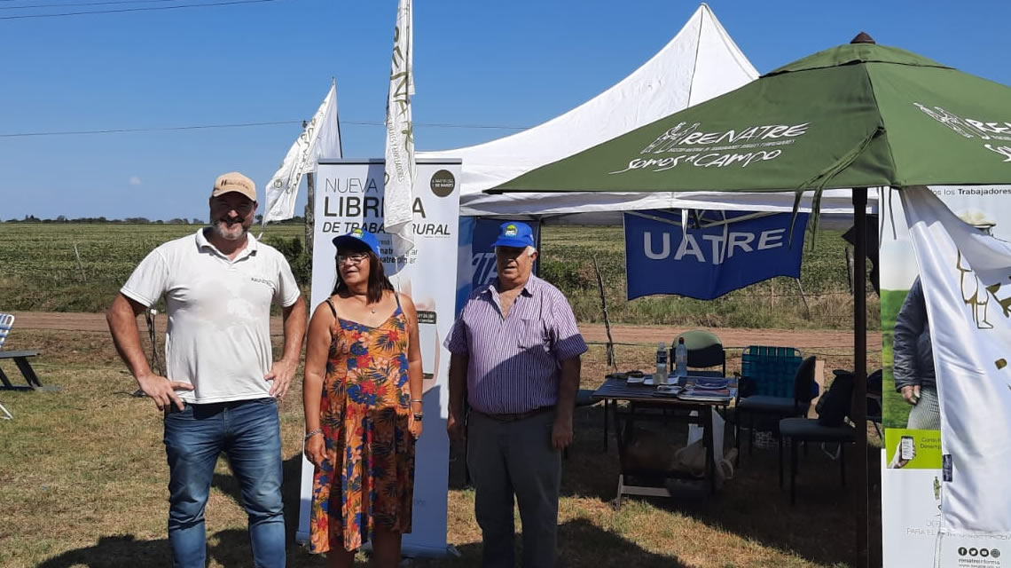 Pueblo Irigoyen: RENATRE Santa Fe Sur participó de la Fiesta Regional de la Herradura