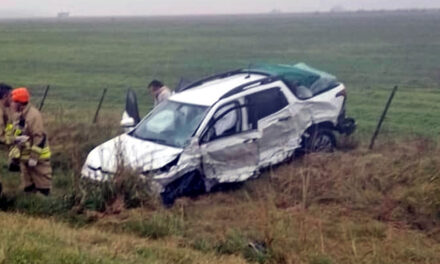 Accidente en Elortondo con víctima rufinense