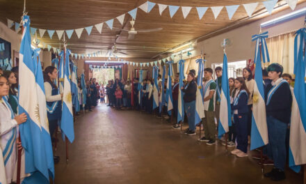 Acto del 25 de Mayo en Rufino