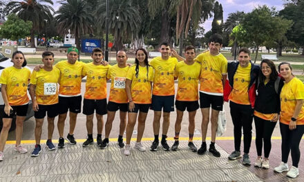 Atletas de Rufino participaron de la Media Maratón Venado Tuerto 21K