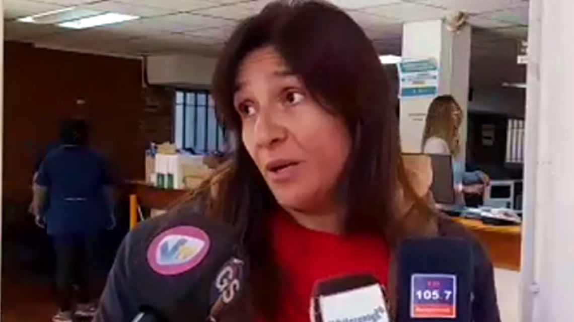 Trabajadores municipales de paro en Rufino