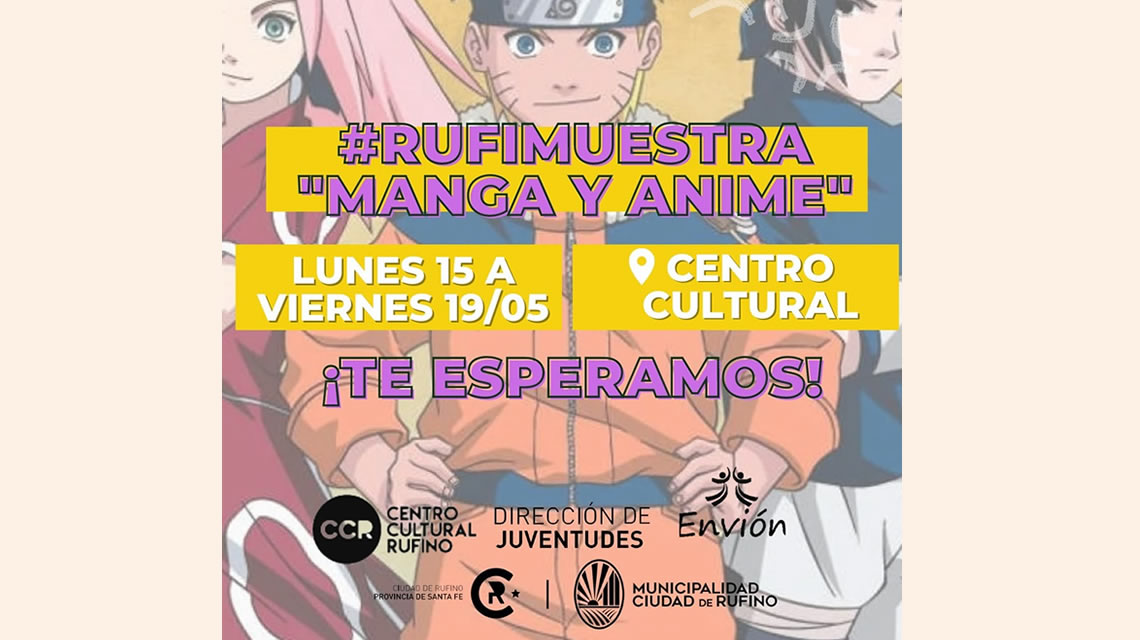 Rufino se prepara para la semana de manga y anime