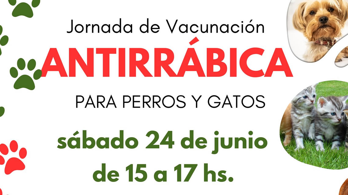 Nueva jornada de Vacuna Antirrábica