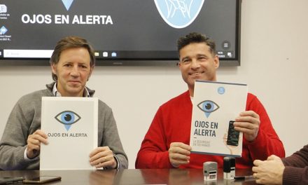 Rufino firmó un convenio para implementar el programa “Ojos en Alerta”