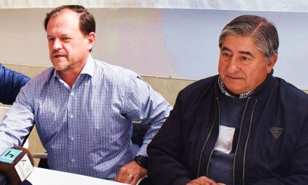 El secretario general del sindicato de camioneros santafesino Sergio Aladio visitó la sede de Rufino