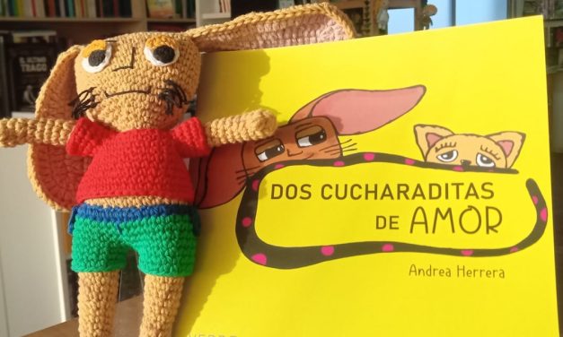 «Dos cucharaditas de amor» es un relato ilustrado de Andrea Herrera publicado por Verde Llanura Ediciones