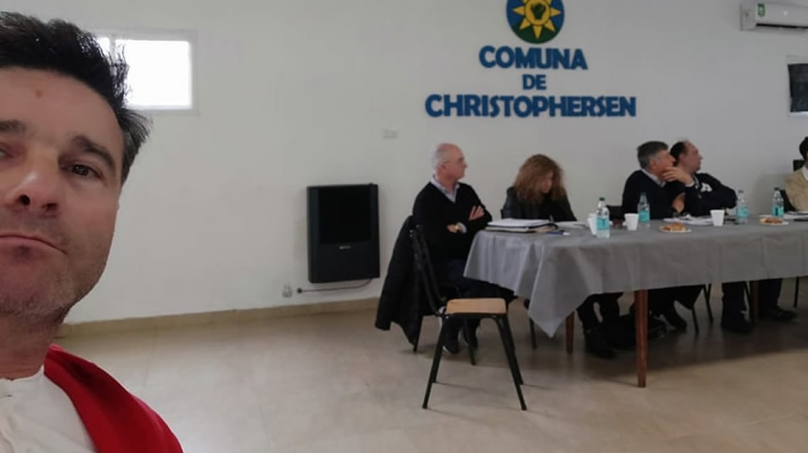 Reunión del Comité de Cuenca de la Laguna La Picasa en Christophersen