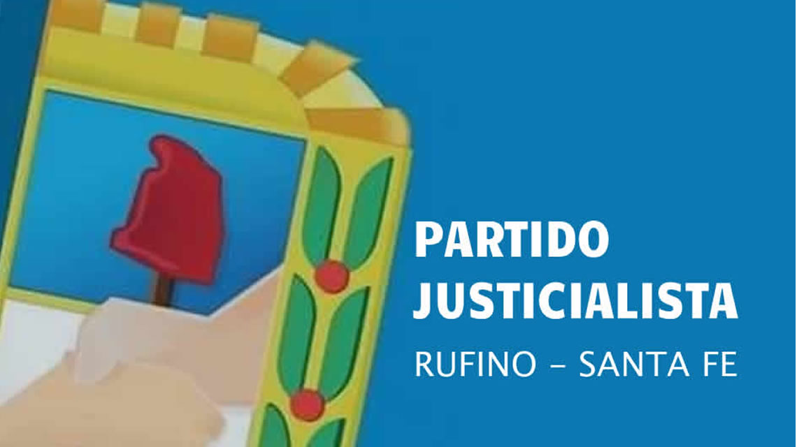 Comunicado del Partido Justicialista de Rufino
