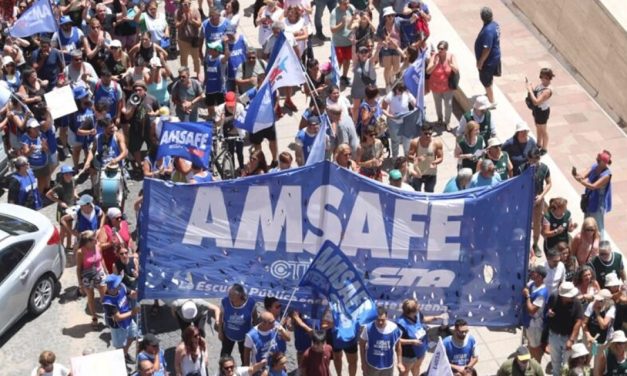 Amsafé exige a Pullaro que cumpla con el acta paritaria y pague el aumento acordado