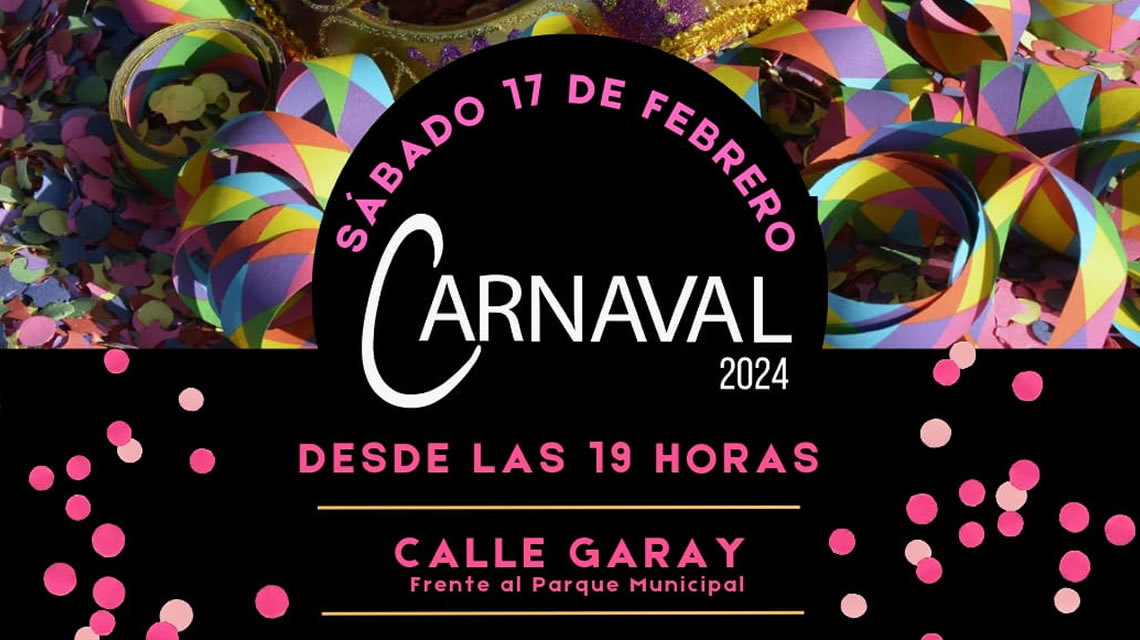 Festejos de Carnaval 2024 en Rufino