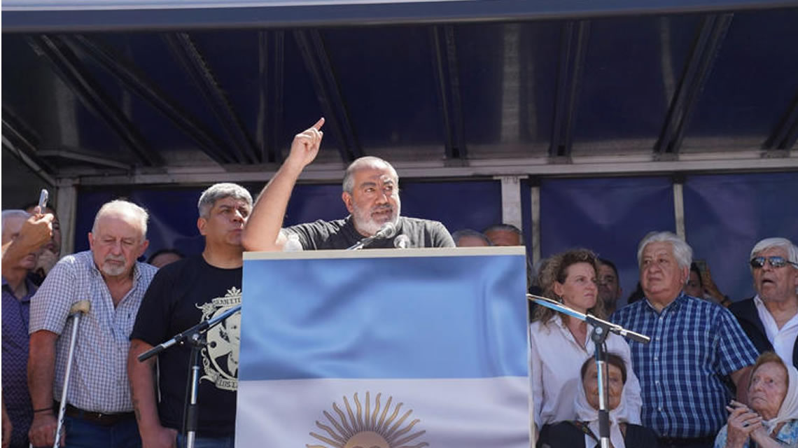 “Paro nacional de 24 horas del gremio sanidad”: el anuncio de Héctor Daer para el próximo jueves