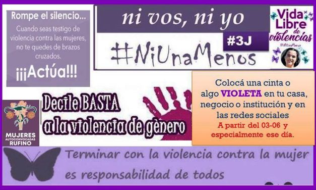 Ni Una Menos contra la violencia y los femicidios