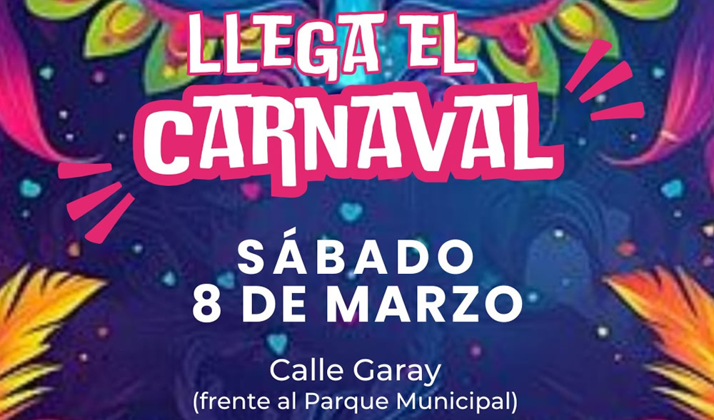 Carnavales en Rufino reprogramados