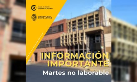 Martes 11 de febrero día no laborable en Rufino