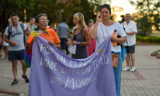 Rufino se sumó a la Marcha Federal del Orgullo Antifascista y Antirracista
