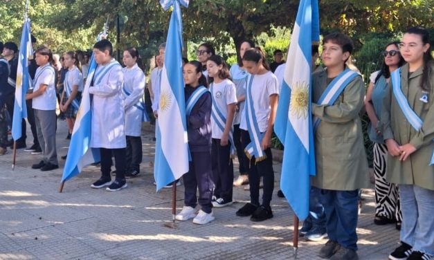 Rufino celebró sus 136 años con un emotivo acto protocolar