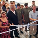 Inauguración del nuevo edificio de la Agrotécnica 335 de Rufino