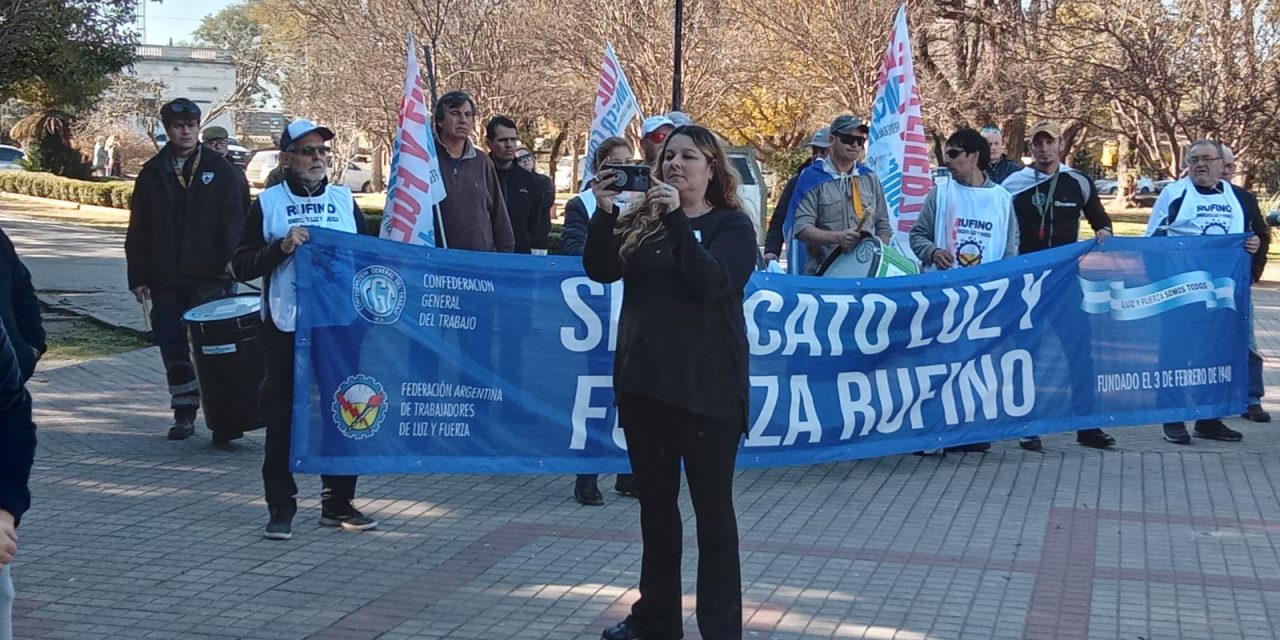 Movilización en Rufino y otras ciudades contra la proscripción política de Cristina Kirchner