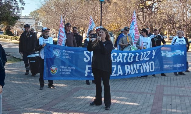 Movilización en Rufino y otras ciudades contra la proscripción política de Cristina Kirchner