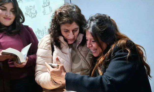 Viviana Rivero presentó «Los soles de Santiago» en Rufino