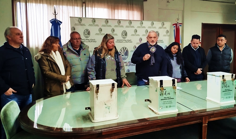 Décima apertura de los Buzones de la Vida en Rufino: sin sobres en esta ocasión