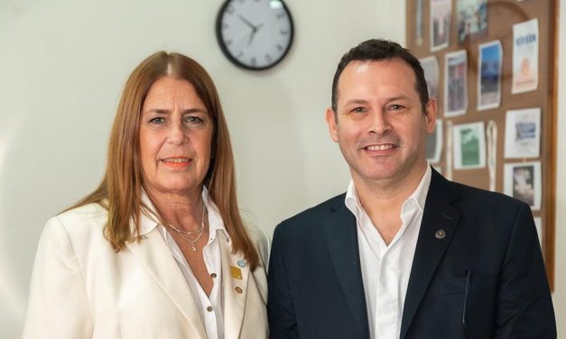 Stella Carretero asumió la presidencia del Rotary Club Rufino