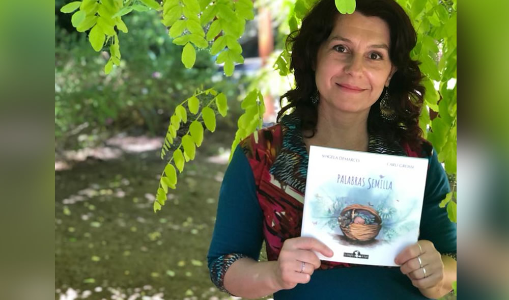 La escritora Magela Demarco presentará su libro Palabras semilla en Rufino