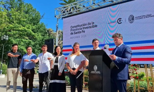 Acto Jura de la Nueva Constitución Provincial y 10 años de Gestión Municipal