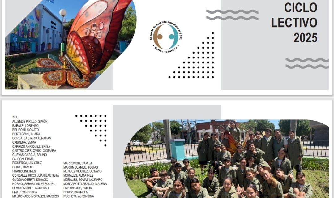 Noticia de Egresos 2025 en la Escuela 6031