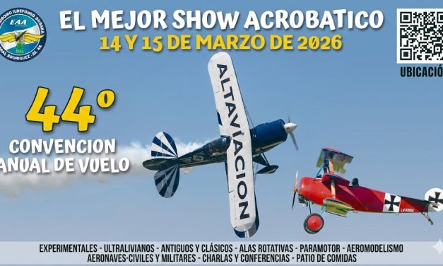 El cielo se viste de gala: Llega la 44° Convención Anual en Vuelo de la EAA Argentina